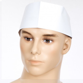 Disposable Forage Hat, White - 100 per Pack