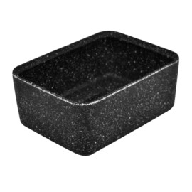 Dalebrook Kata Crock Melamine Black - 130x175x70mm/5.75x6.75x2.75"  850ml