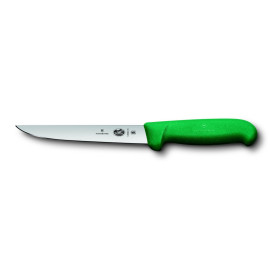 Victorinox Boning Knife, Straight, Green Handle - 15cm/6"