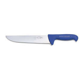 F. Dick Ergogrip Butchers Knife, Blue Handle - 26cm/10"