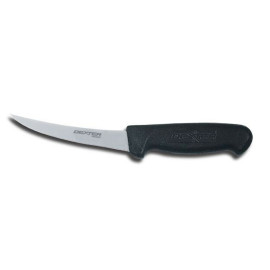 Dexter Russell Boning Knife, Curved/Stiff, White Handle - 12cm/5"