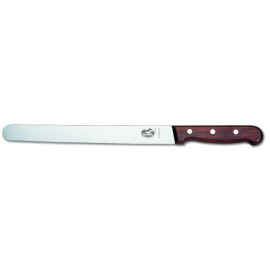 Victorinox Slicing Knife, Round Tip, Rosewood Handle - 25cm/10"