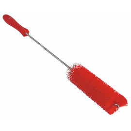 Vikan Tube Brush Medium Bristle, Red - 40x500mm/19.50"